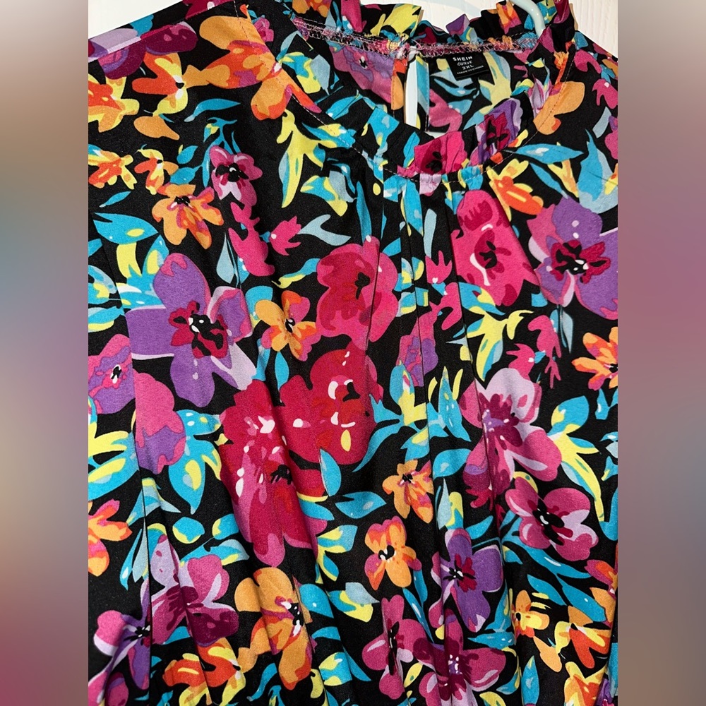Floral mini dress